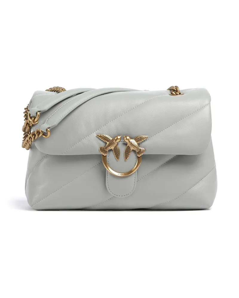 Pinko Schultertasche Love Puff Classic in grau Grau