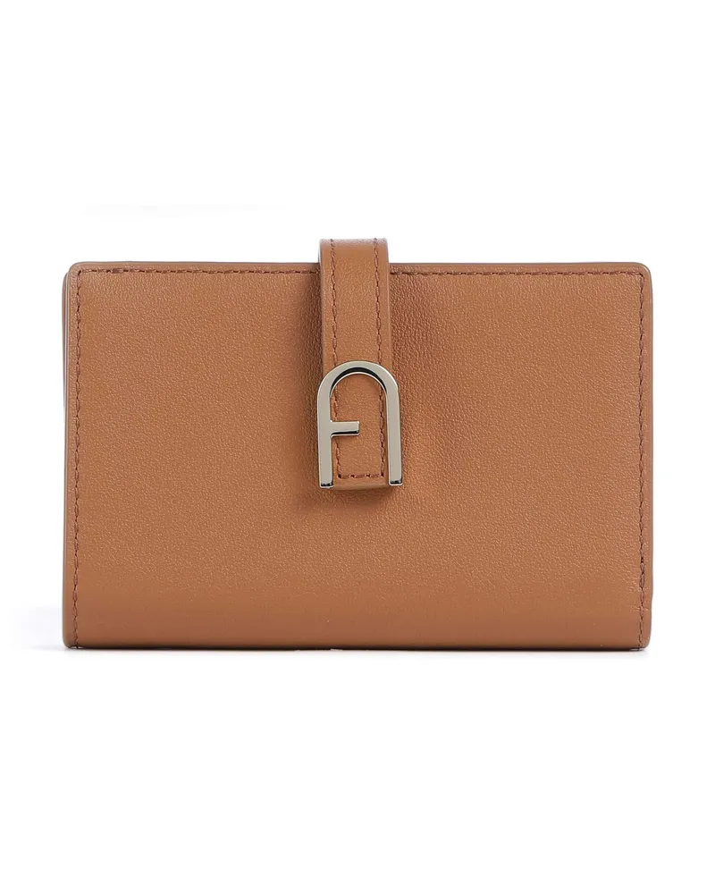 Furla Geldbörse Flow S in braun Braun