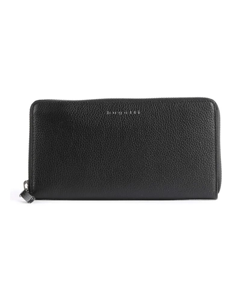 Bugatti Geldbörse Linda in schwarz Schwarz