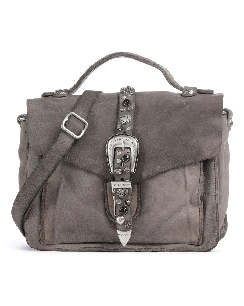 Campomaggi Handtasche in grau Grau