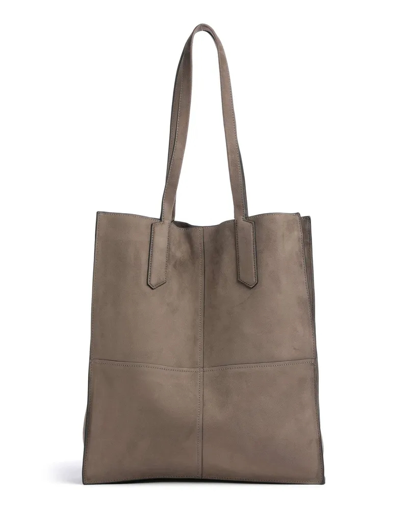 Liebeskind Shopper Amy Vegan Suede L in grau Grau