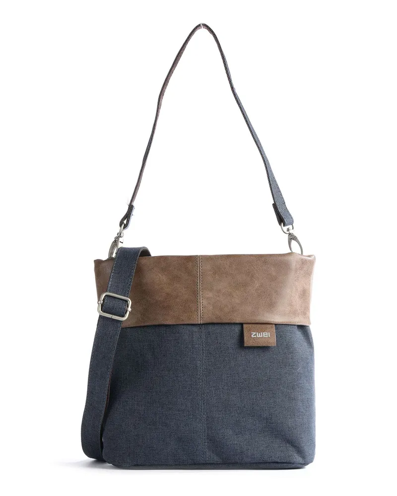 Zwei Schultertasche Olli OT8 in blau Blau