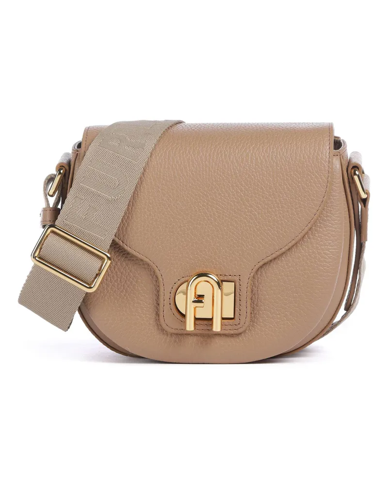 Furla Umhängetasche Lotus Mini in braun Braun