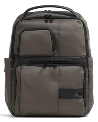 Piquadro Wollem Laptop-Rucksack khaki Oliv