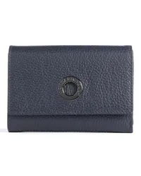 Mandarina Duck Mellow Leather Geldbörse dunkelblau Blau