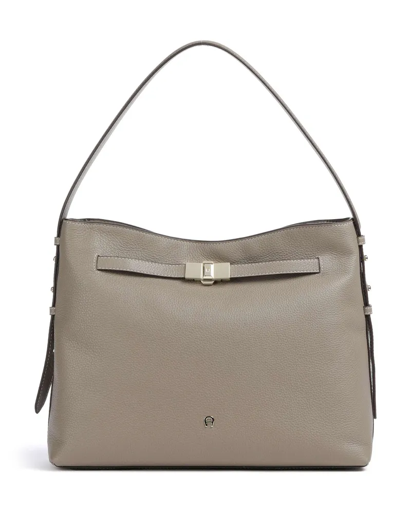 Aigner Beuteltasche Farah M in grau Grau