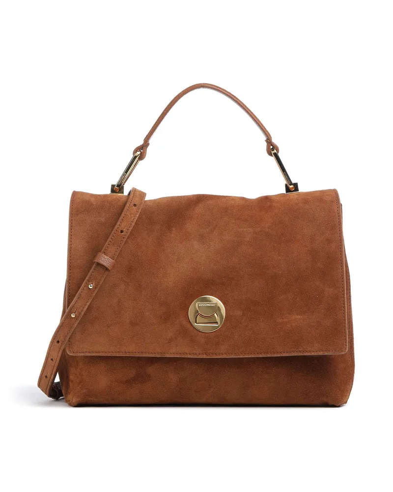 Coccinelle Handtasche Liya Suede in braun Braun