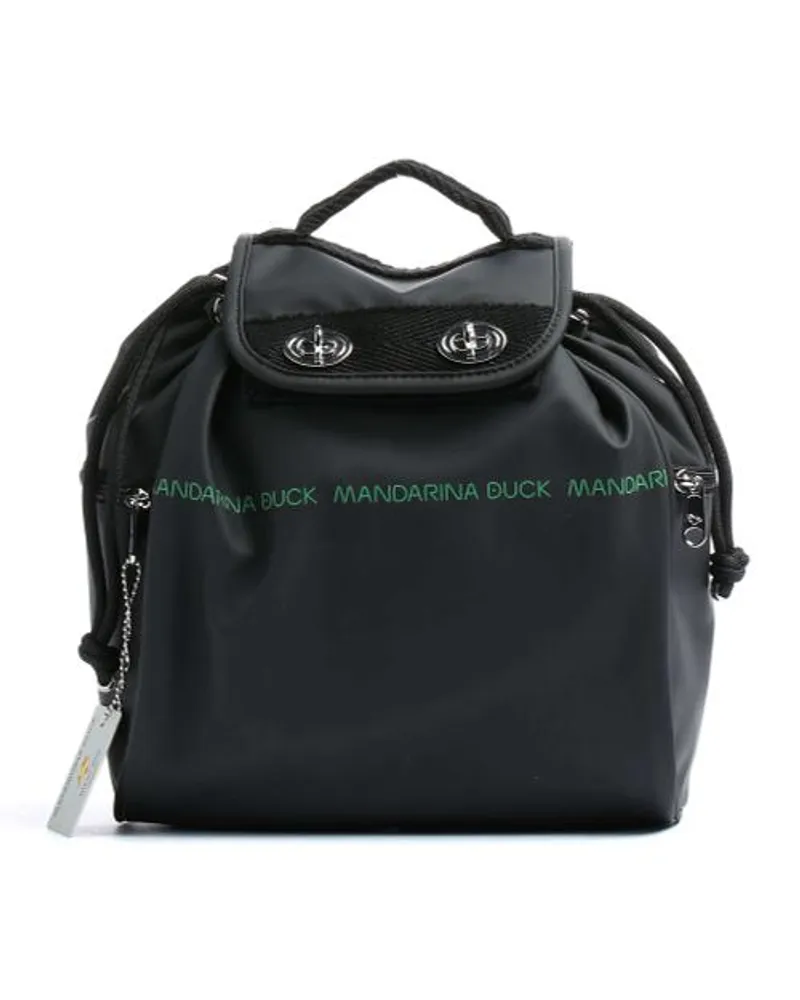 Mandarina Duck Utility Rucksack schwarz Schwarz