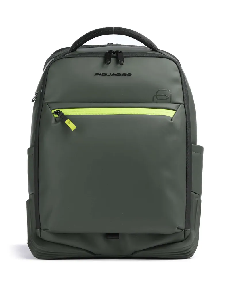 Piquadro Reiserucksack C2OW in oliv Oliv