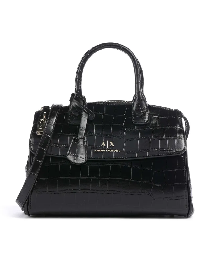 Armani Exchange Handtasche Jane M in schwarz Schwarz