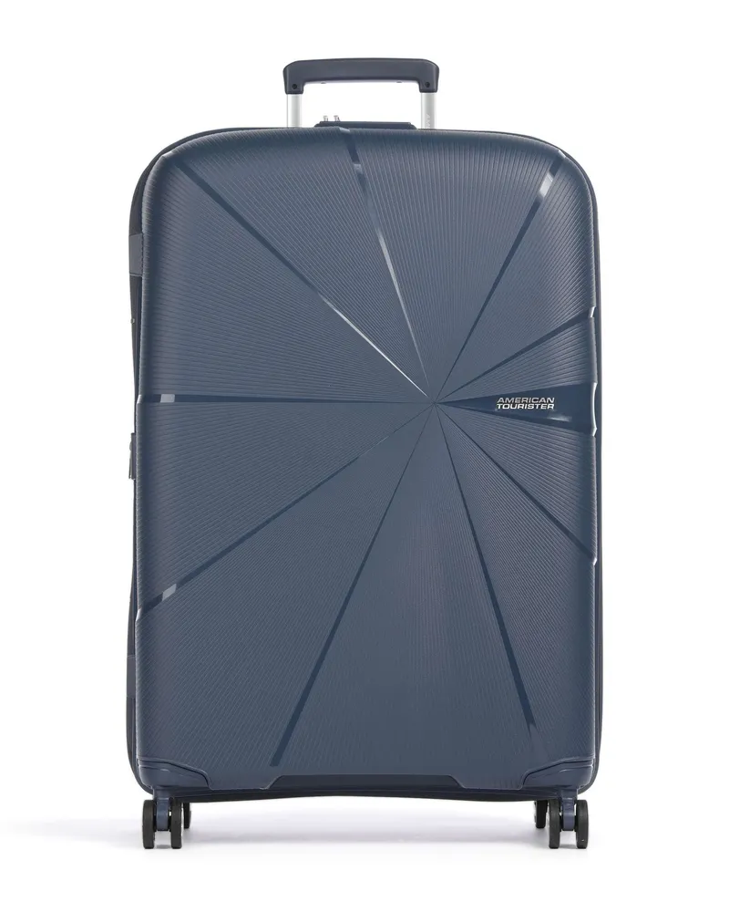 American Tourister 4-Rollen Trolley Starvibe in blau Blau