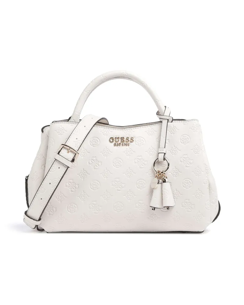 Guess Handtasche Phoebe Peony Debossed in elfenbein Beige