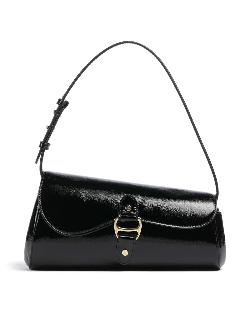 Ralph Lauren Schultertasche Tasha Medium in schwarz Schwarz