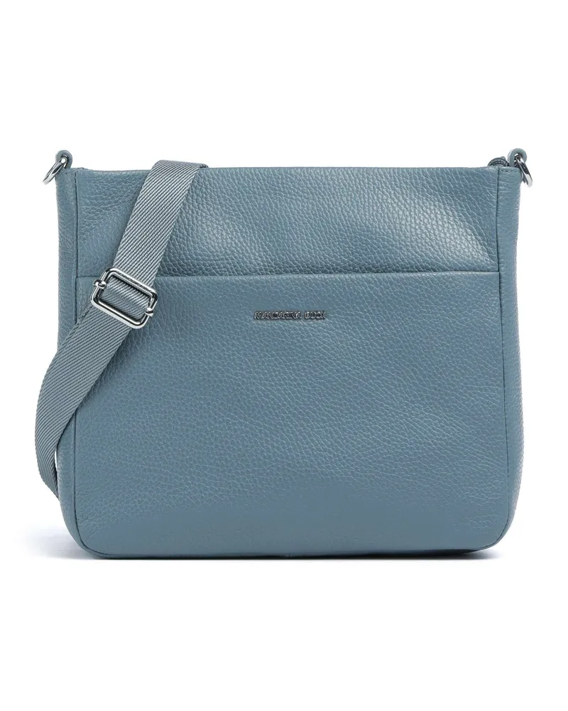 Mandarina Duck Umhängetasche Mellow Leather in blau Blau