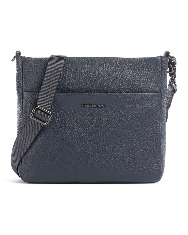 Mandarina Duck Umhängetasche Mellow Leather in blau Blau