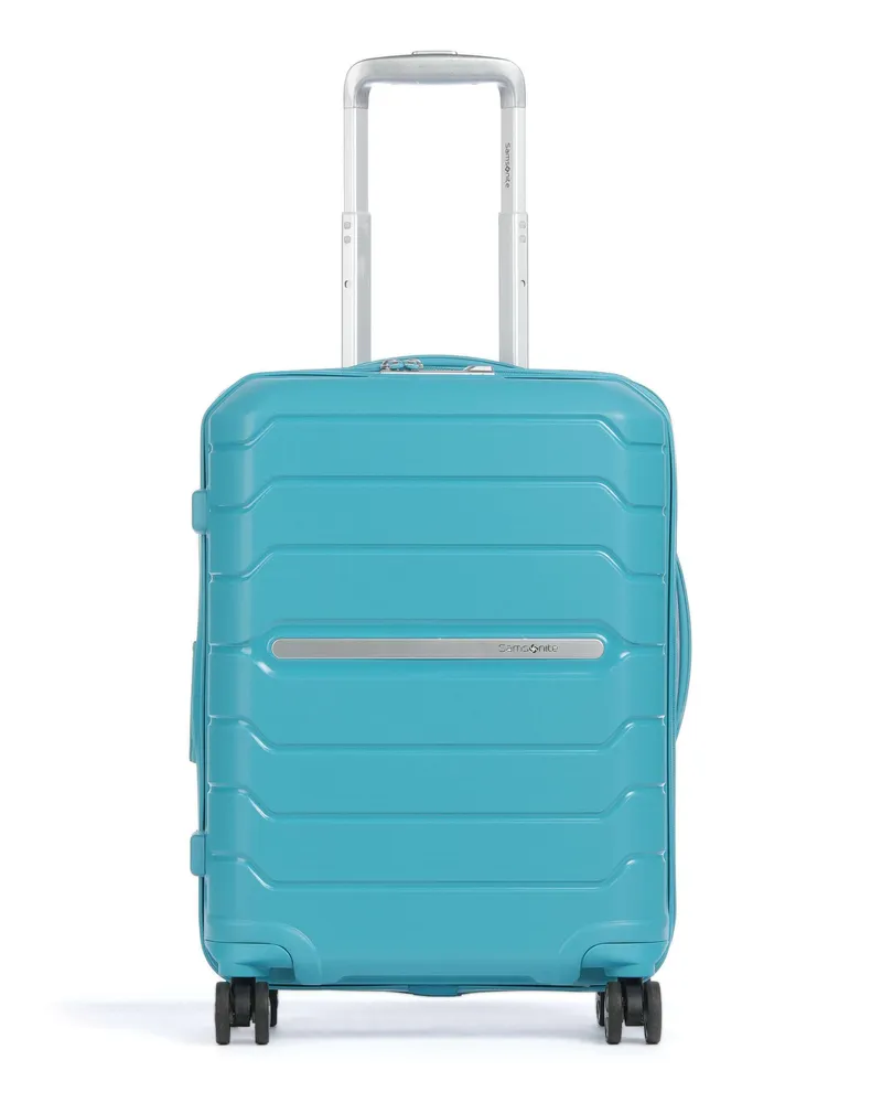 Samsonite 4-Rollen Trolley Flux Exp in blau Blau