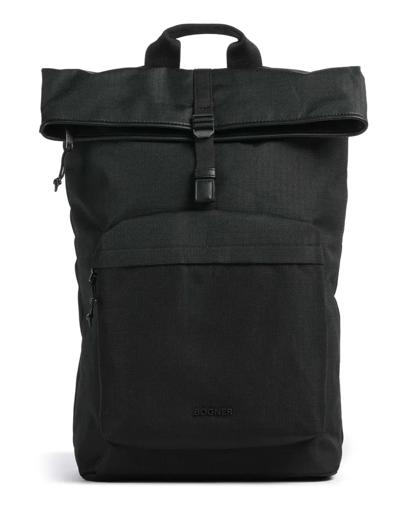 Bogner Rolltop Rucksack Myoko Leon in schwarz Schwarz