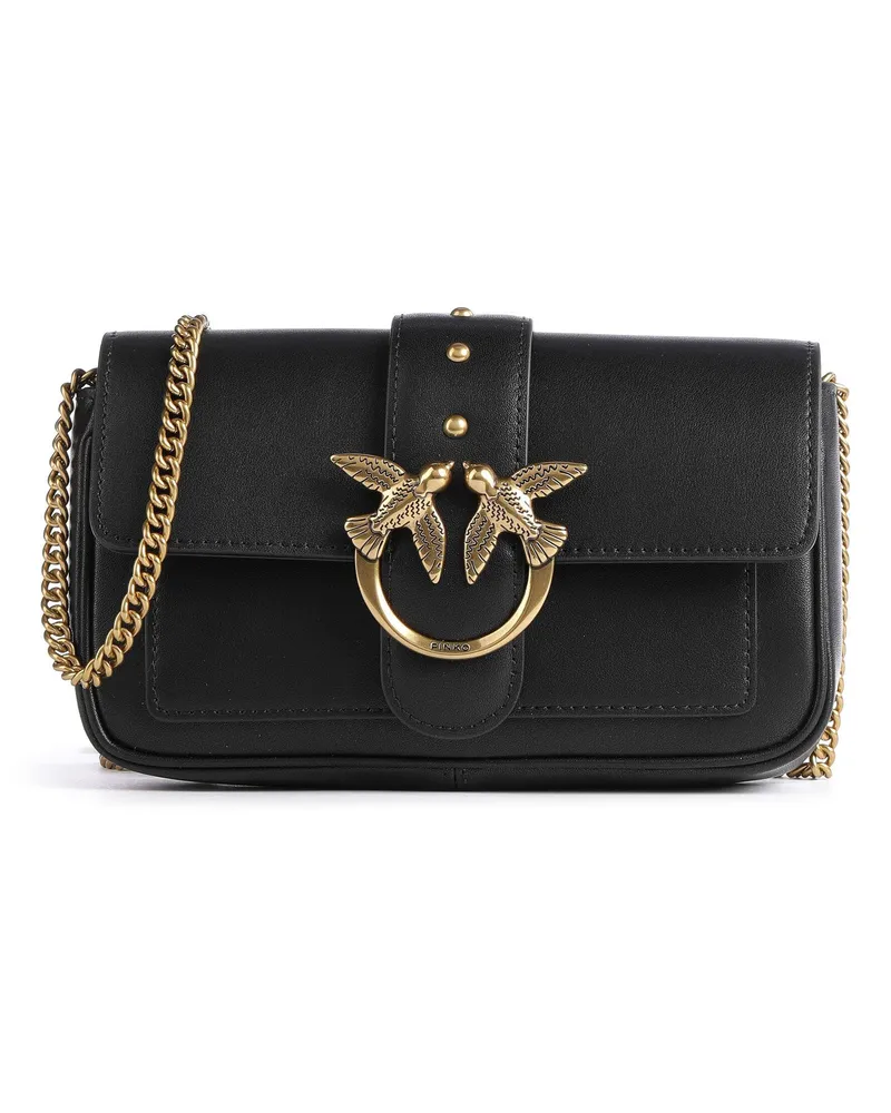 Pinko Geldbörse Love One Pocket in schwarz Schwarz