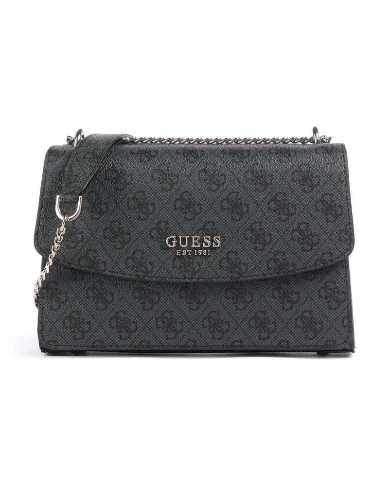 Guess Schultertasche Calista in schwarz Schwarz