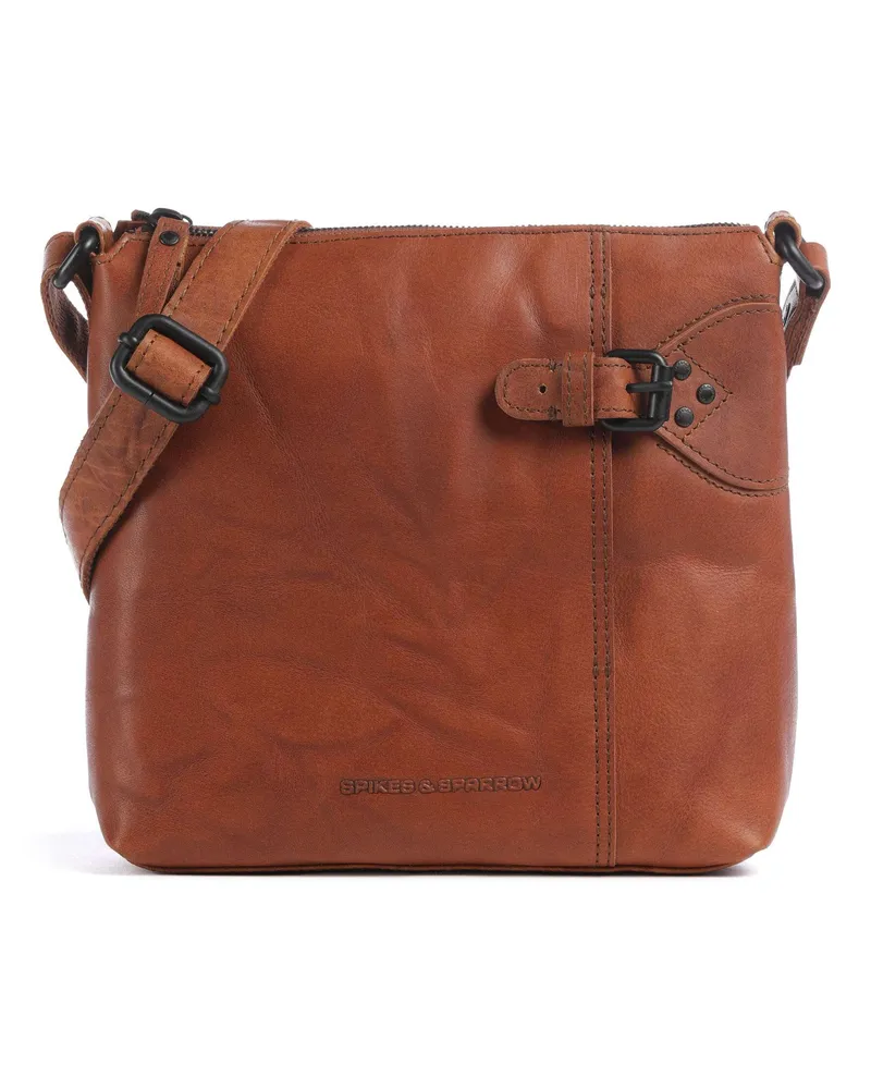 Spikes & Sparrow Umhängetasche Bronco Serina in braun Braun