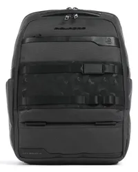 Piquadro FX Laptop-Rucksack schwarz Schwarz