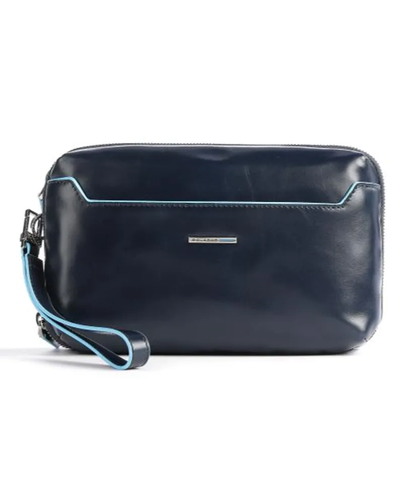 Piquadro Blue Square Handgelenktasche dunkelblau Blau