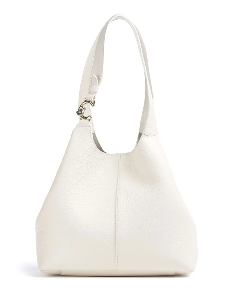 Coccinelle Beuteltasche C-Easy in elfenbein Beige