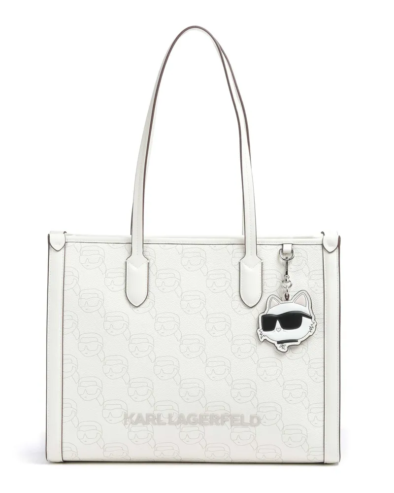 Karl Lagerfeld Shopper K/Ikonik Mono in elfenbein Beige