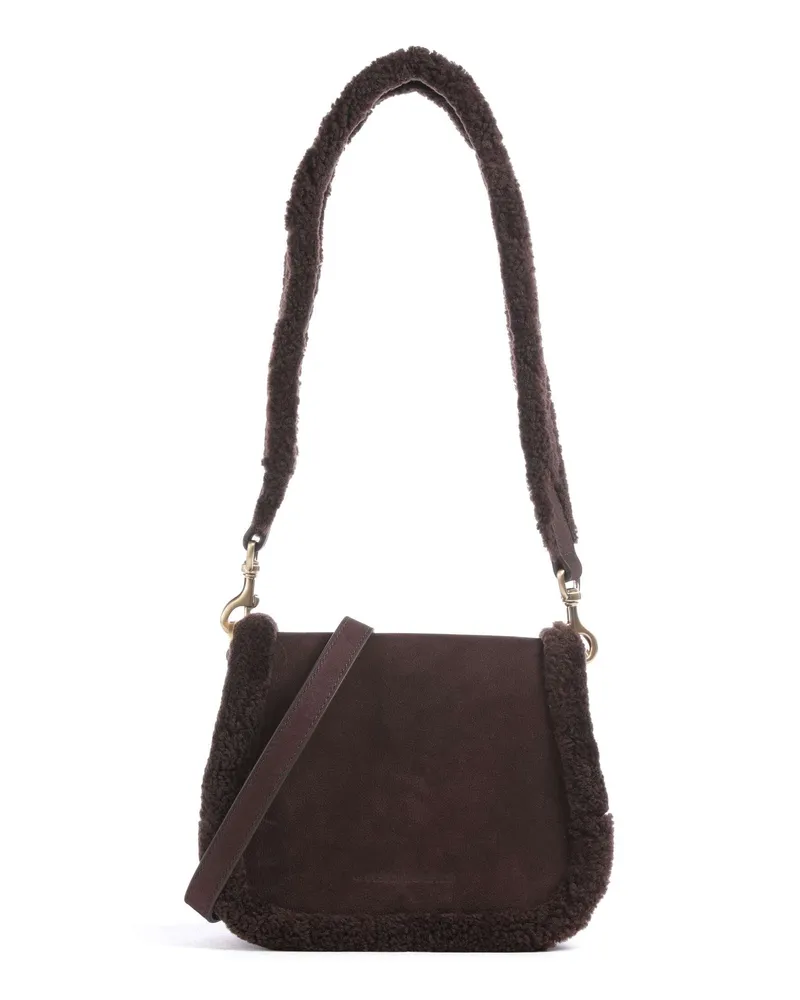 LES VISIONNAIRES Schultertasche Elli Teddy in braun Braun