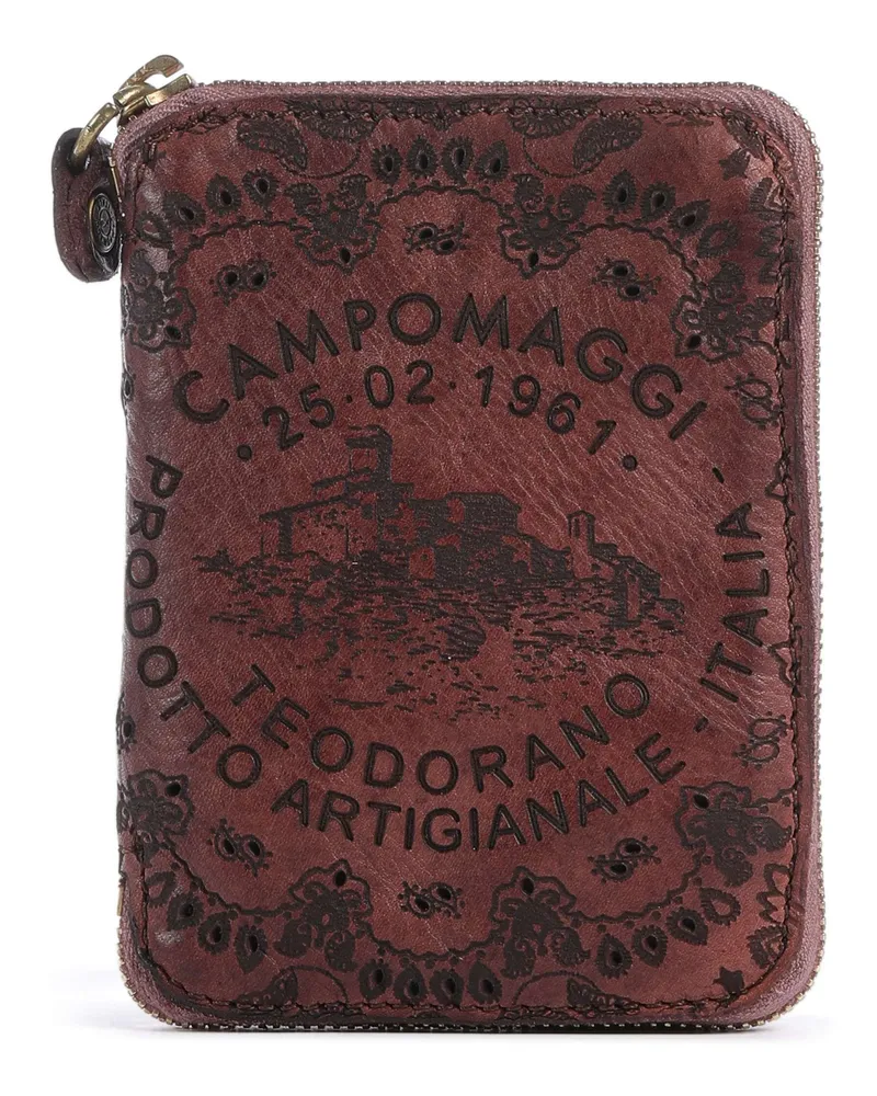 Campomaggi Geldbörse in rot Rot