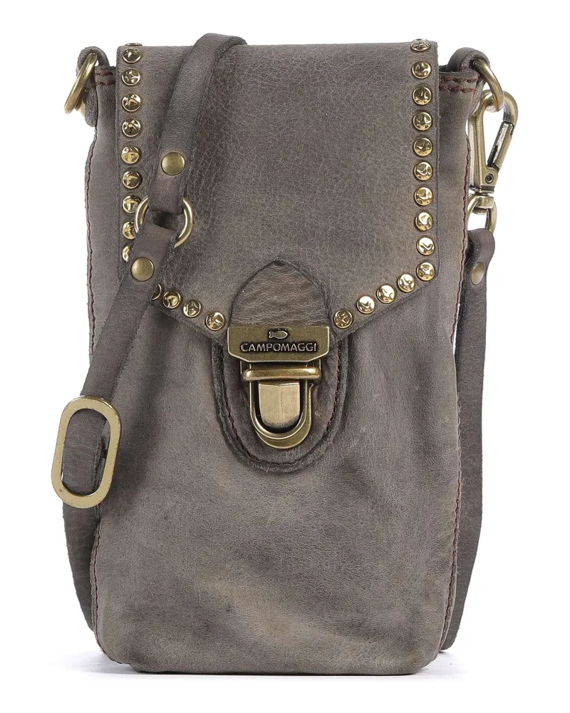 Campomaggi Handytasche in grau Grau