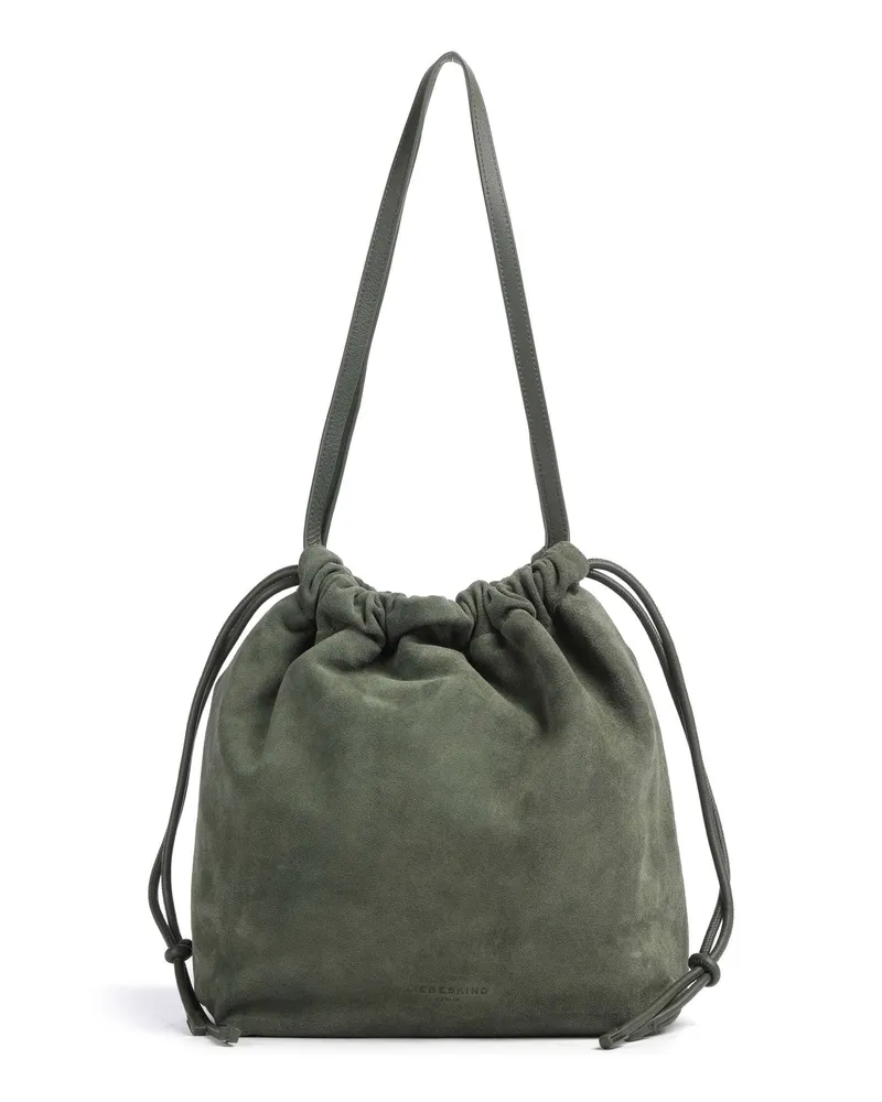 Liebeskind Bucket bag Lya Suede M in grün Grün