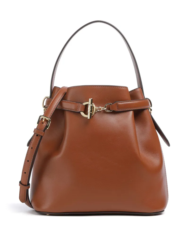 Ralph Lauren Bucket bag Blaike Medium in braun Braun