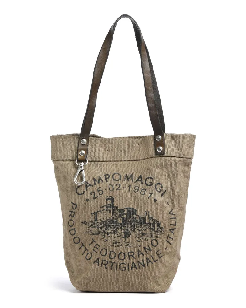 Campomaggi Shopper in oliv Oliv