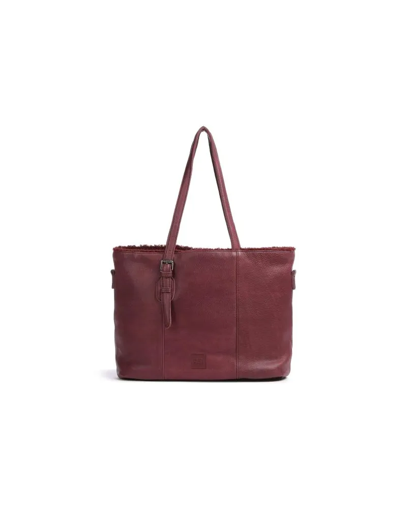FREDsBRUDER Inside Out Shopper dunkelrot Rot
