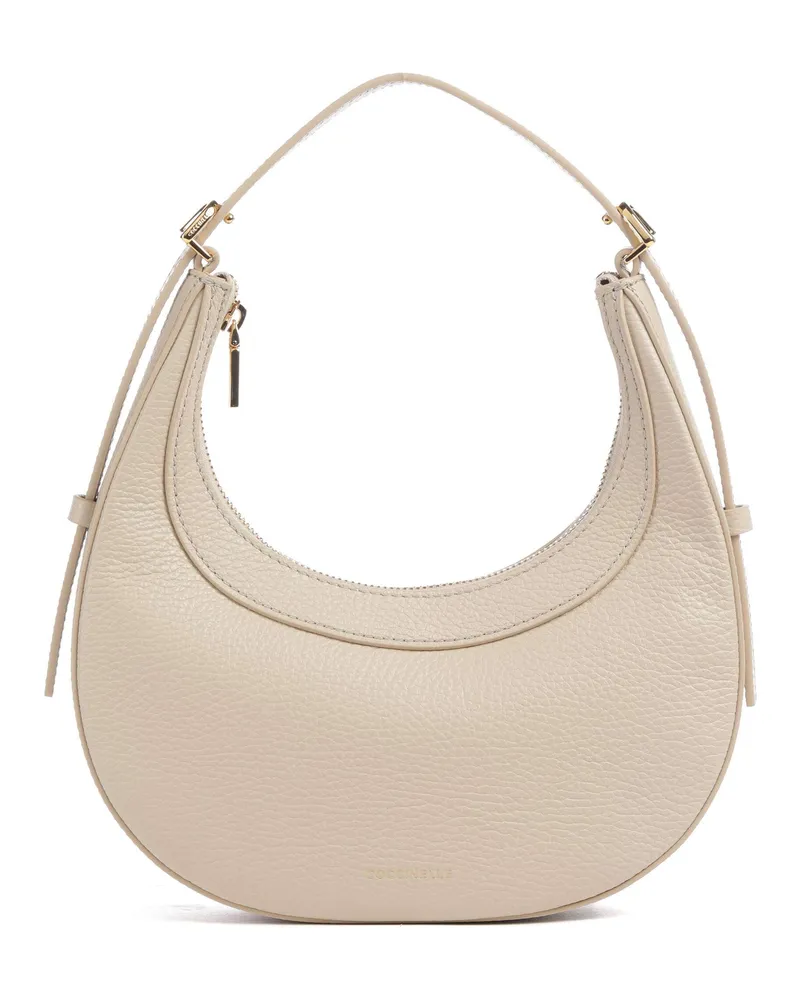 Coccinelle Schultertasche Whisper in elfenbein Beige