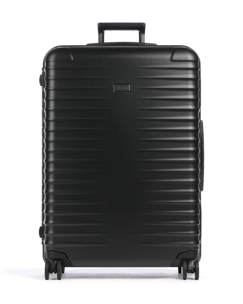Titan 4-Rollen Trolley Overseas in schwarz Schwarz