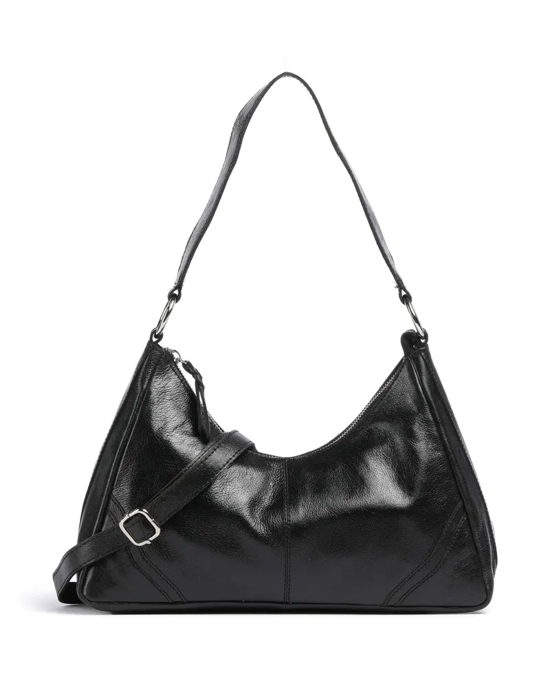 Taschendieb Wien Schultertasche Salvatorgasse 3 in schwarz Schwarz