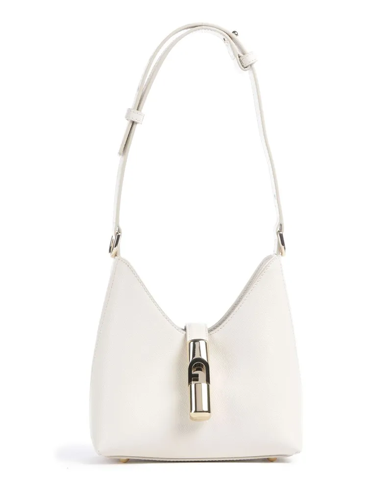 Furla Schultertasche Iride Mini in elfenbein Beige
