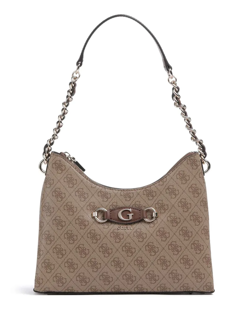 Guess Schultertasche Izzy in braun Braun