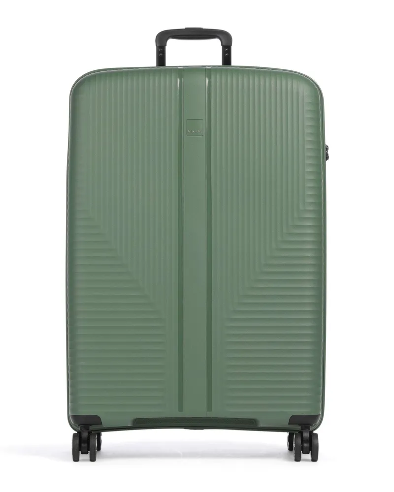 Travelite 4-Rollen Trolley Air Stripe in grün Grün