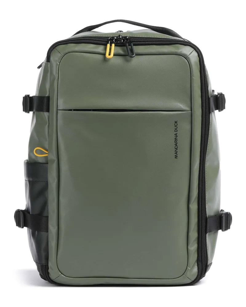 Mandarina Duck Rucksack Eco Coated in oliv Oliv