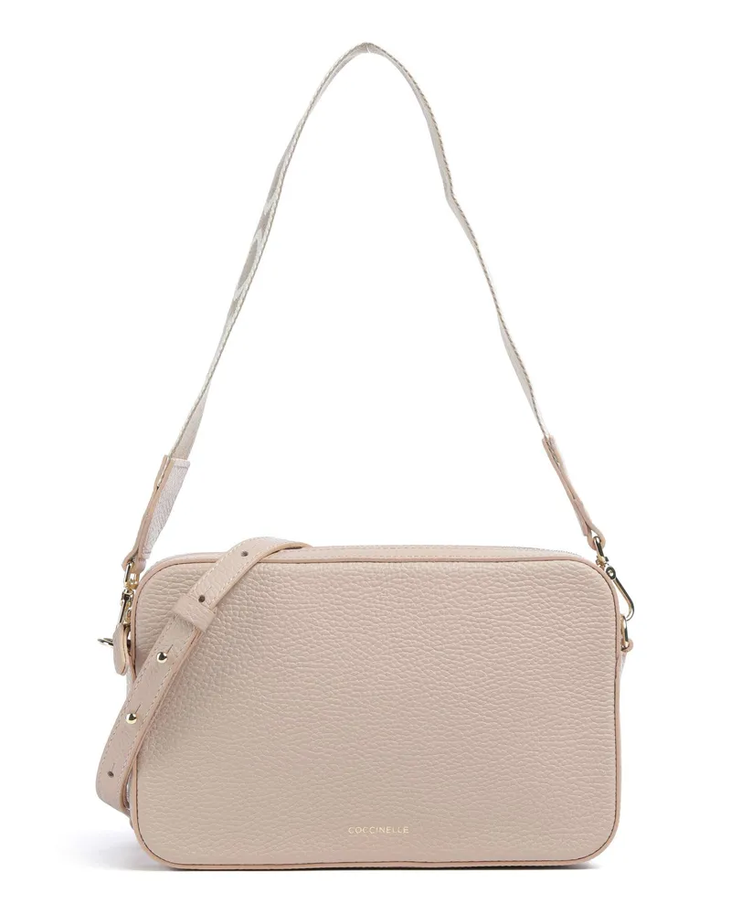 Coccinelle Schultertasche Tebe in beige Beige
