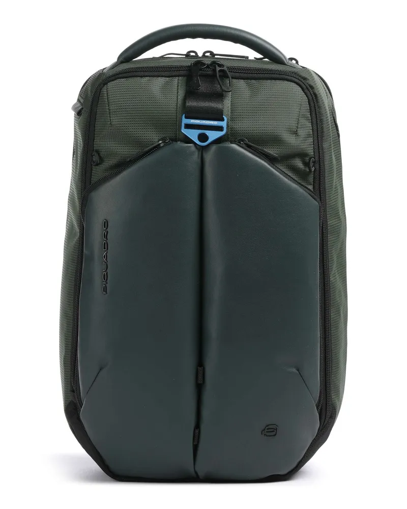 Piquadro Rucksack S137 in oliv Oliv