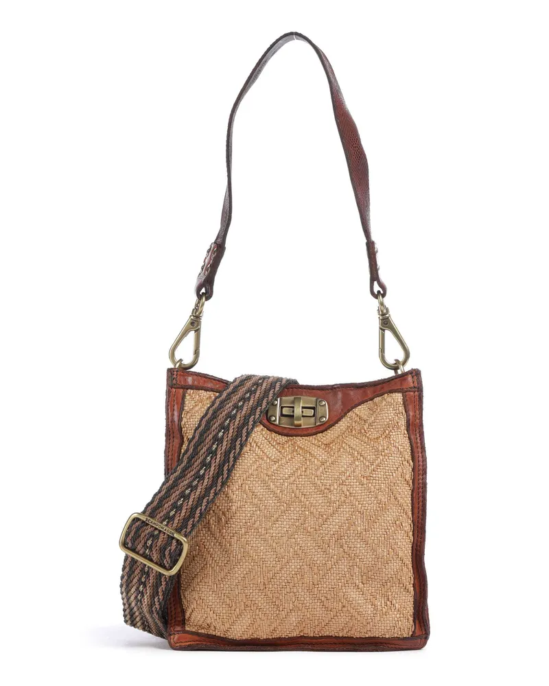 Campomaggi Schultertasche in braun Braun