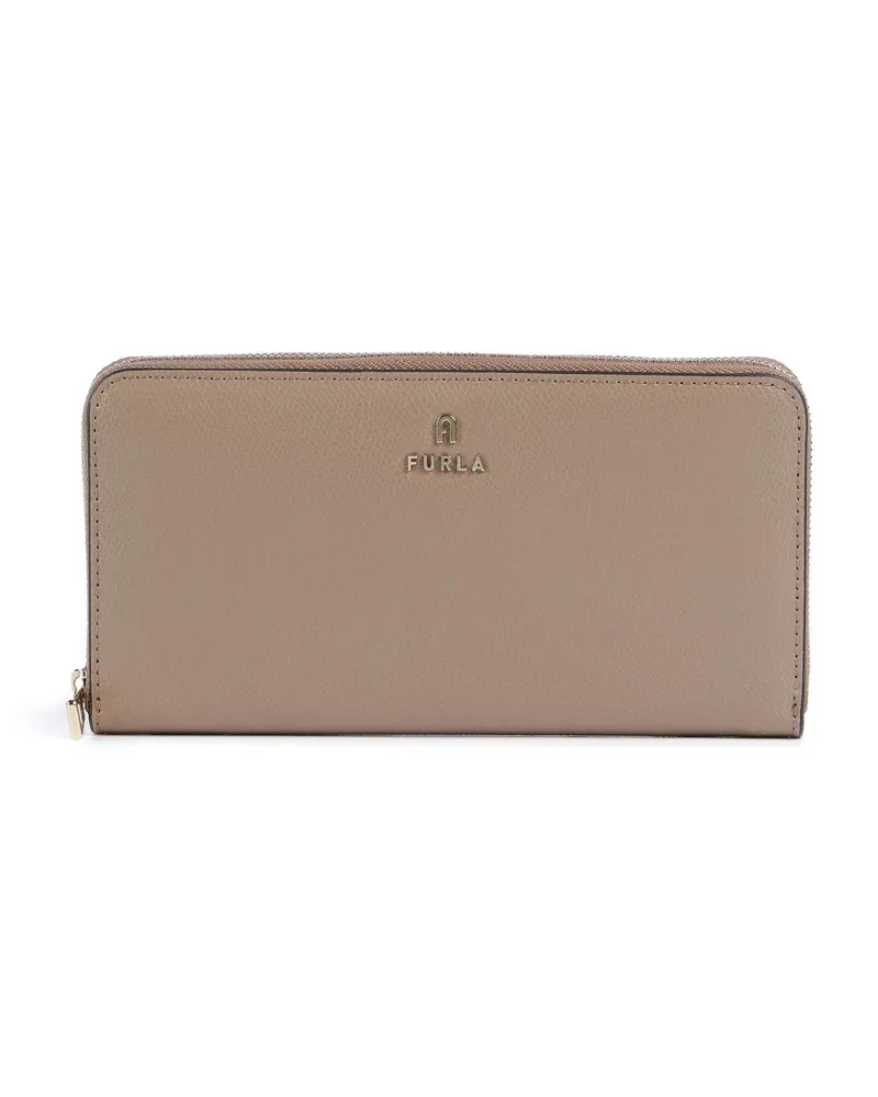 Furla Geldbörse Camelia XL in beige Beige