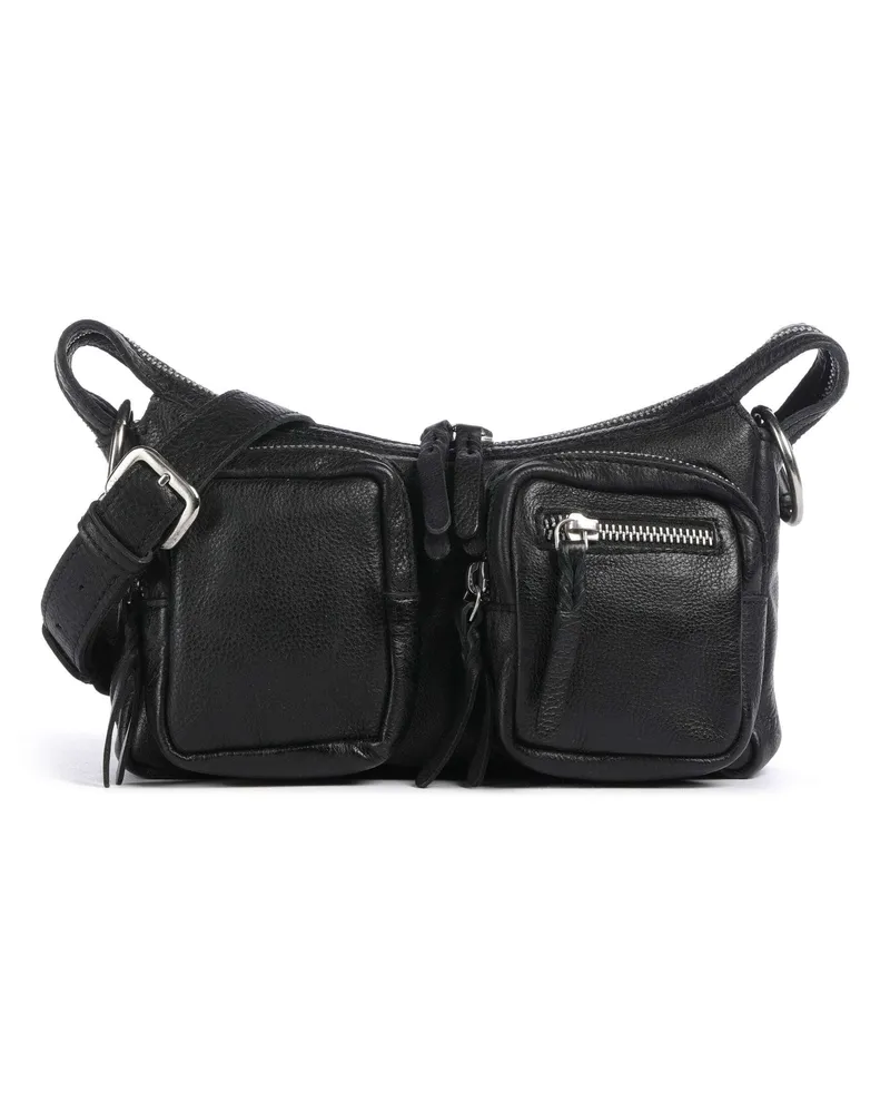 Taschendieb Wien Schultertasche Salvatorianerplatz 4 in schwarz Schwarz