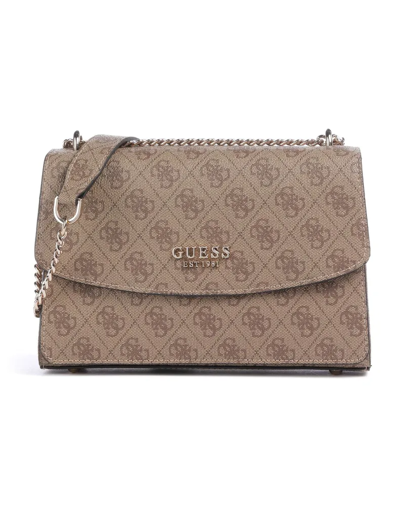 Guess Schultertasche Calista in braun Braun