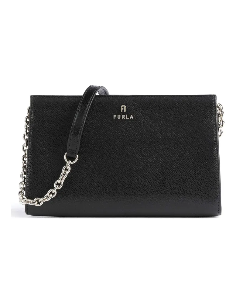 Furla Umhängetasche Camelia Mini in schwarz Schwarz