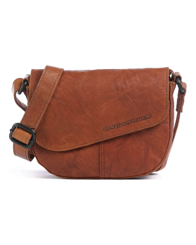 Spikes & Sparrow Umhängetasche Bronco Genya in braun Braun